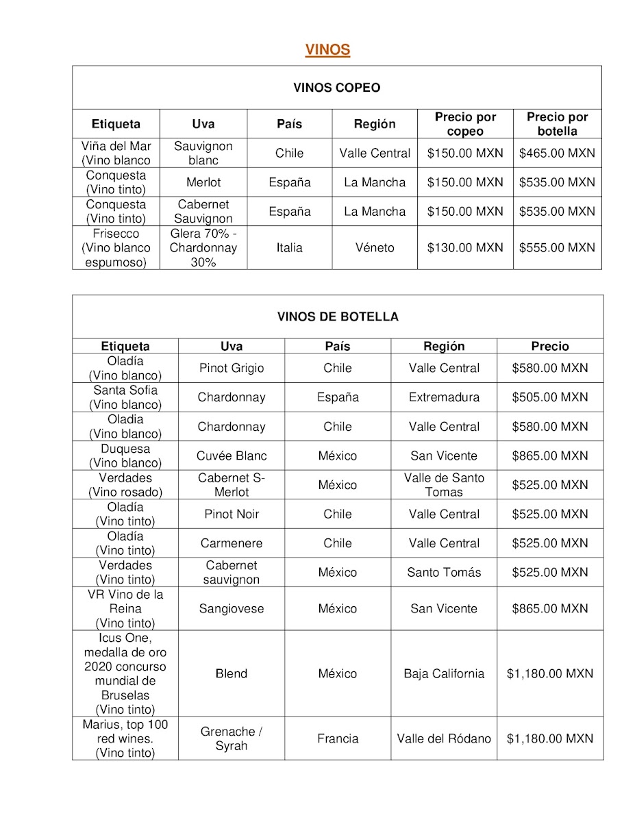 Yakunaj Cocina Mexicana Menu - Image 3